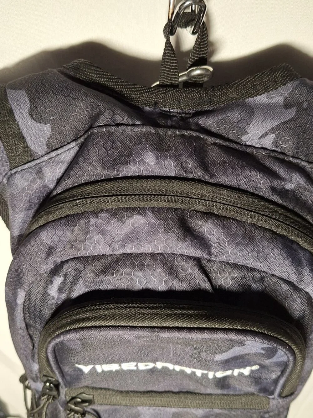 Vibedration Hydration Backpack w/o bladder Black Camo - Used